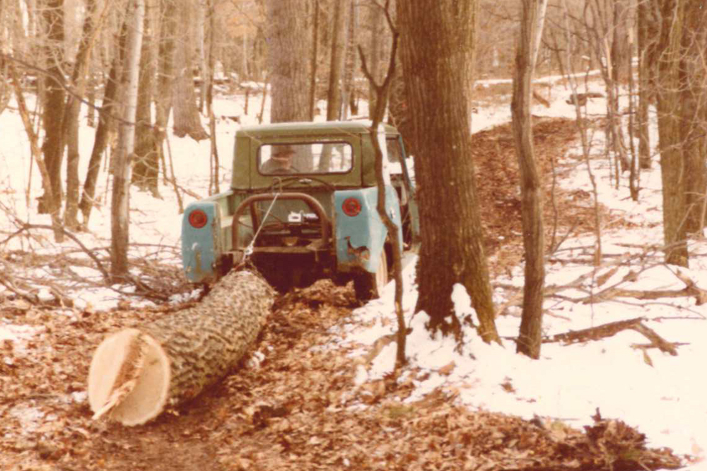 Skidding Logs without the Skidder